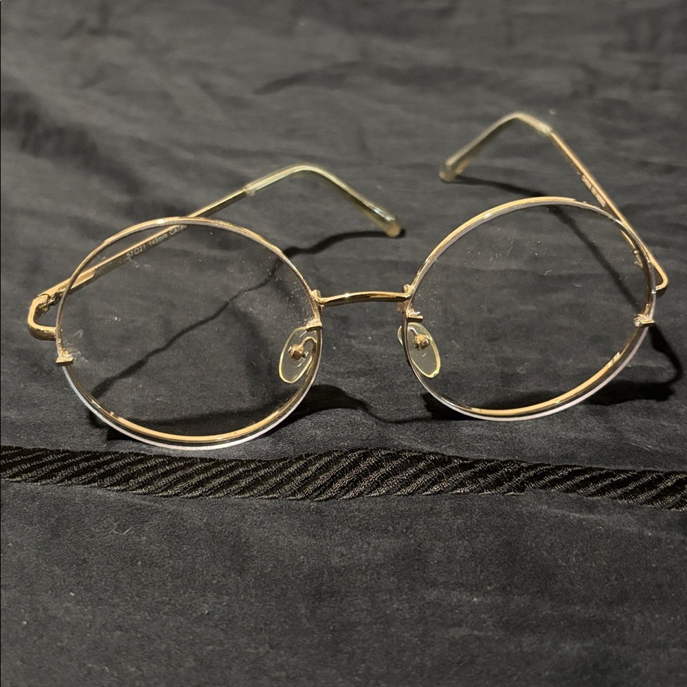 Round Gold Frame Glasses